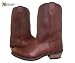 Xelement Mens Brown Cowboy Style Advanced Motorcycle Boots