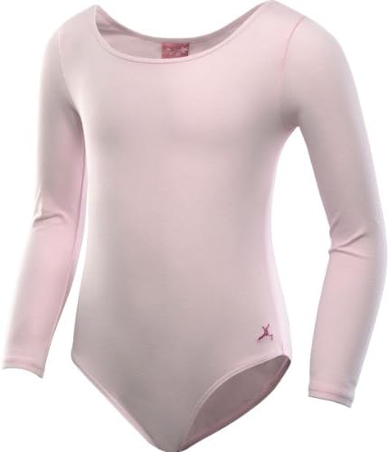 Girls Star Basic Long Sleeve Dance Leotard