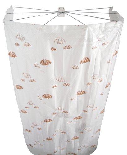 Ridder 158219 Duschspinne, Duschschirm, Ombrella, april beige