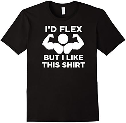 Men's Flex Shirt - Fitness Shirt Small Black
