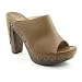 Stuart Weitzman Women's Sequoia Clog (SEQUOIA MOUSSE BUFF CALF), 9 M