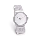 Skagen Women's Silver Dial Mesh Bracelet Watch #358SSSD