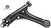 ACDelco Professional 45D3156 Front Passenger Side Lower Suspension Control Arm and Ball Joint Assembly