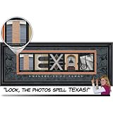 Texas Longhorns 8 X 20 Classic Letter Art - Black