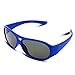 RIVBOS RBK030 Rubber Flexible Kids Polarized Sunglasses Military Glasses Age 3-10