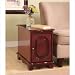 Entiat Magazine Cabinet with Pull Out Tray in Cherry