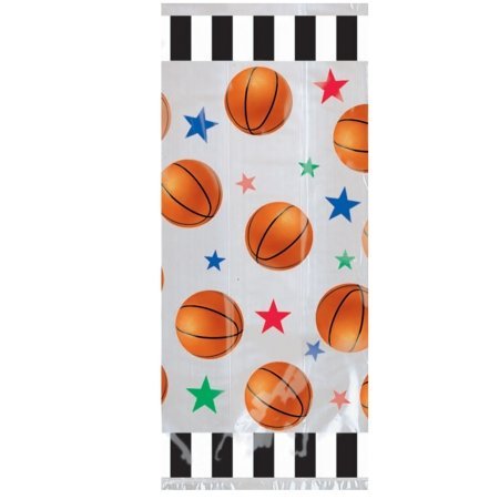 Amscan 204755 Basketball Treat Bags