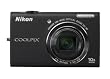 Nikon COOLPIX S6200 16 MP Digital Camera with 10x Optical Zoom NIKKOR ED Glass Lens and HD 720p Video (Black)
