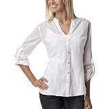 Converse® One Star® Womens Josie Stripe Shirt - White/Silver