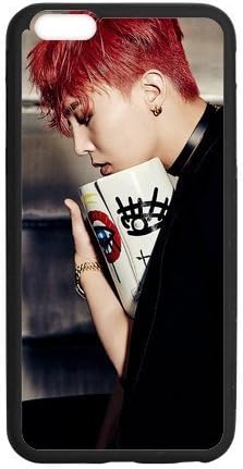 FUNKYCAT G-Dragon Rubber Plastic Back Fits Cover Custom Case for iPhone6/iPhone 6s Plus 5.5 Inch (Laser Technology)