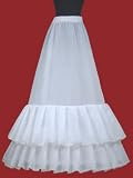 Loywe, Reifrock Petticoat aus Satin, 2 Ringe, LW4812