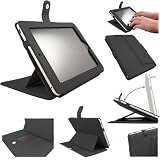 Apple iPad Advanced Pro Case Luxury Executive Wallet / Cover / Stand / Flip Case - Black