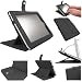 Apple iPad Advanced Pro Case Luxury Executive Wallet / Cover / Stand / Flip Case - Black