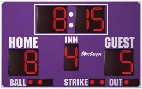 Normalteile MacGregor 8' x 5' Baseball Scoreboard Sold Per EACH
