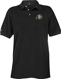 Colorado Buffaloes Black Classic Pique Stainguard Polo Shirt