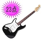 エレキギター 初心者 入門 23点セット 【レフトハンド】 Photogenic フォトジェニック ST-250LH BK ブラック