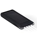 August SPC1500 Chargeur Solaire Universel et Batterie avec Connecteurs pour T&eacute;l&eacute;phones Portables et autres baladeurs num&eacute;riques + c&acirc;ble USB: Capacit&eacute; 1500mAh ; Sortie 400 - 800mA