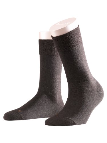 FALKE Damen Socken  47476 Sensitive Berlin Socke, Gr. 35-38, Braun (dark brown 5239) Preisvergleich