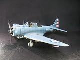 1/18 U.S. NAVY SBD-3 ドーントレスVS-2 USSレキシントン 珊瑚海海戦