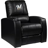Home Theater Recliner with MLB Milwaukee Brewers Secondary Panel