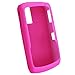Premium Durable Hot Pink Silicone Soft Rubber Skin Cover Case for RIM Blackberry Curve 8330, 8300, 8310, 8320 thumb