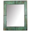 Wood Mirror - Blue
