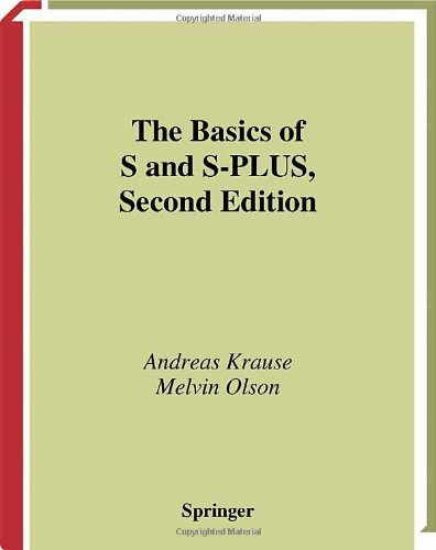 the basics of s and s plus statistics and computing