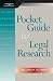 Pocket Guide to Legal Research