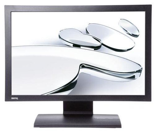 BenQ FP202WG 20 Zoll Widescreen TFT Monitor schwarz mit DVI, VGA (Kontrast 1000:1, 5MS Reaktionszeit) Glare Display