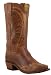 LUCCHESE 1883 N1066 Mens Western Cowboy Boots Shoes Leather Lizard Wingtip Tan