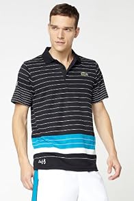 Andy Roddick Engineered Allover Stripe Super Dry Polo