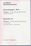 Remarks on Frazer's 'Golden bough'
