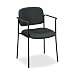 basyx by HON VL616 Guest Chair with Arms, Charcoal