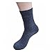 Men's 5-Pack Solid Color Cashmere Crew Socks