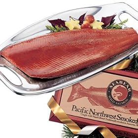 SeaBear Copper River Smoked Wild Sockeye Salmon 2 Lb Fillet