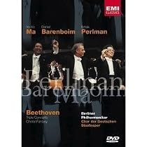 Beethoven - Choral Fantasy and Triple Concerto for Violin, Cello & Piano / Barenboim, Ma, Perlman