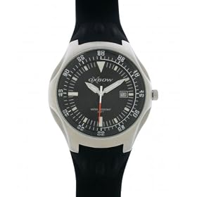 Oxbow - 4526801 - Montre Homme - Quartz Analogique - Bracelet en Plastique Noir