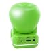 Eforcity Foldable Apple-Shaped Multimedia Speaker, Green Compatible with: Microsoft Zune and all iPod Models (including iPod Video / iPod nano / iPod Photo / iPod Mini / iPod Shuffle) Any audio device with 3.5 mm plug (MP3 / CD / DVD players / Laptops / PDA and more!)