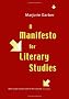 A Manifesto for Literary Studies