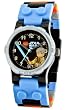 Lego - 9002939 - Star Wars Obi Wan - Montre Enfant - Quartz Analogique - Cadran Noir - Bracelet Plastique Multicolore