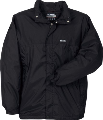 K-WAY Herren Regenjacke atmungsaktiv Bergamo, schwarz, XS, 7620_0008 Preisvergleich
