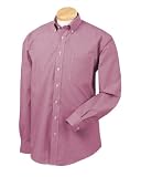 Chestnut Hill Men's Executive Performance Broadcloth Dress Shirt, merlot stripe, XX-Large Chestnut Hill Men's Executive Performance Broadcloth Dress Shirt, merlot stripe, XX-Large