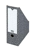 Produkt-Bild: NIPS 152498124 ARCHIV-STEHSAMMLER 80, B 8,0 x T 26,5 x H 32,5 cm, 20er Packung, anthrazit/wei&szlig;