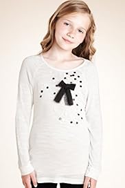 Autograph Sequin Bow T Shirt