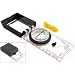 Map Compass Mirror Ruler Camping Hunting Engineer Tool