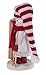 Clever Creations Traditional Christmas Skier Snowman Nutcracker 6