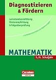 Produkt-Bild: Diagnostizieren und F&ouml;rdern - Cornelsen Scriptor - Mathematik: Diagnostizieren und F&ouml;rdern 5./6. Schuljahr Mathematik: F&ouml;rdermaterialien als Kopiervorlagen