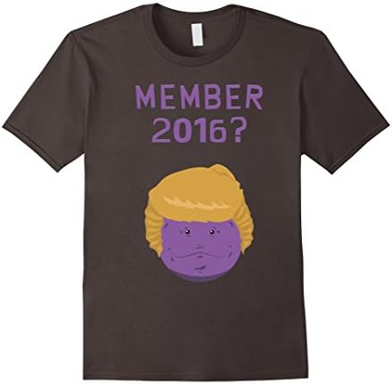 Men's Member Berries Trump T-Shirt Funny South of the Park Shirt Large Asphalt