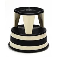 Original Cramer Rolling Kik-Step Stools / CRA1001-19 / Beige / 500lb Cap Sold 1ea