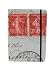 Cavallini French Stamps Vintage Image medium notepad with elastic closure